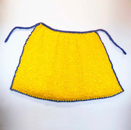 Canary Yellow Apron by Darlyn Susan Yee